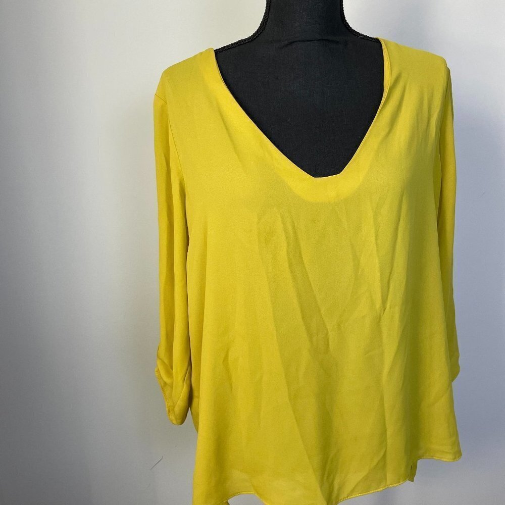 Primark Yellow Womens Dress shirt (10)